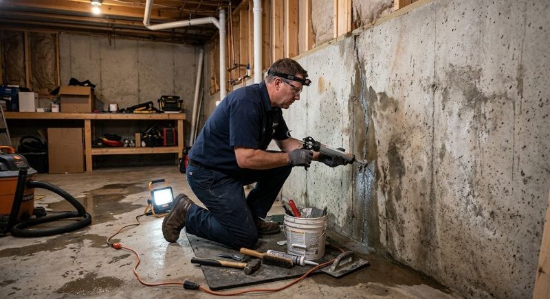 Wall Waterproofing in Greenville, SC